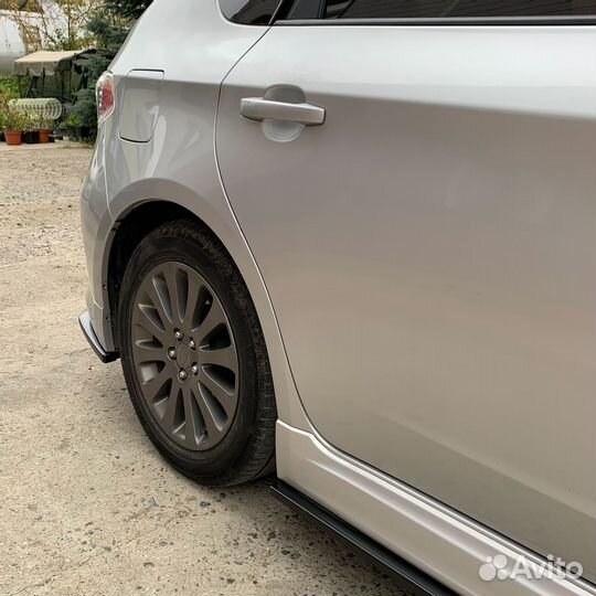 Задние сплиттеры для Subaru Impreza GH WRX 07-12