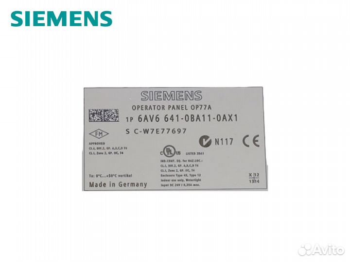 Панель оператора Siemens 6AV6641-0BA11-0AX1