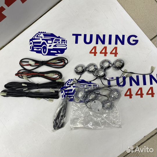 Подсветка порогов Mercedes W210 W211