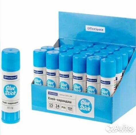 Клей-карандаш 15гр OfficeSpace