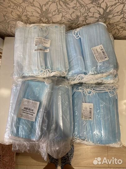 Маска для лица защитные, бытовые