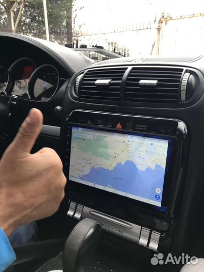 Porsche cayenne android штатная магнитола teyes