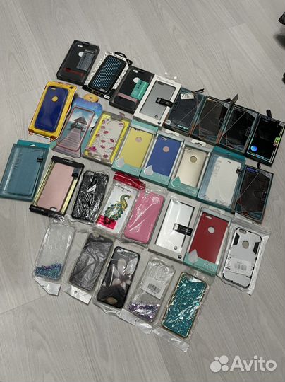 Чехлы и стекла на iPhone, Xiaomi, Huawei, Samsung