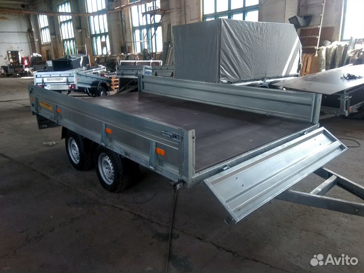 Прицеп двухосный 7194 F5 (3,6х2,0)