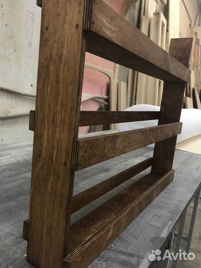 Полочка для специй из дерева