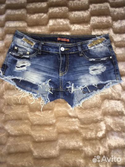 Шорты джинсовые