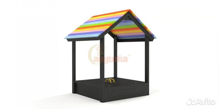 Песочница Black Edition. Детские площадки. Цена