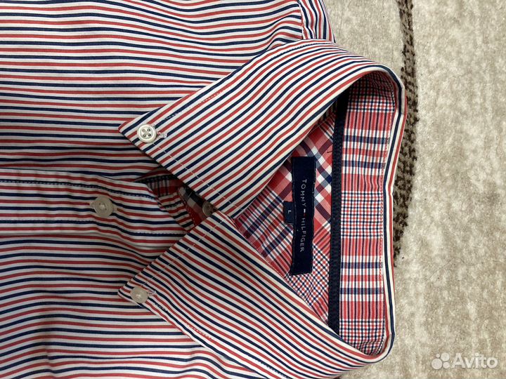 Tommy hilfiger рубашка l