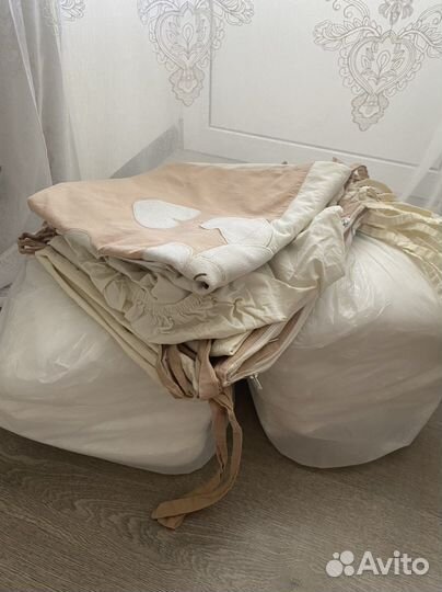 Детсий комплект с бортиками в кроватку