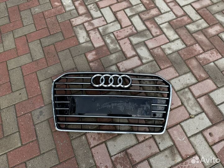 Решетка радиатора audi a6 c7 рестайлинг
