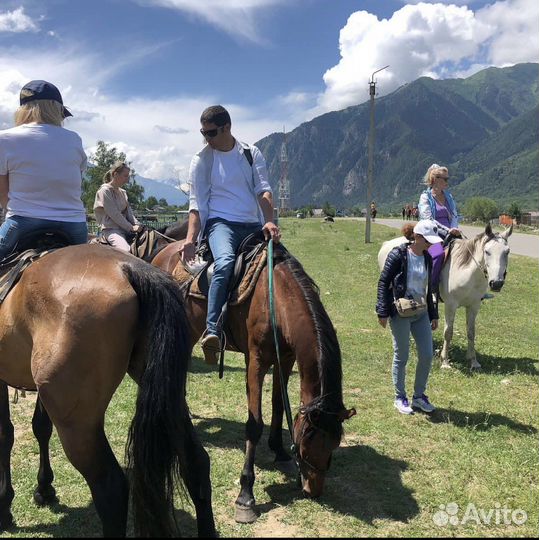 Конные прогулки Теберда
