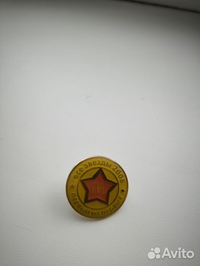 Значок Макдоналдс/ Макдональдс