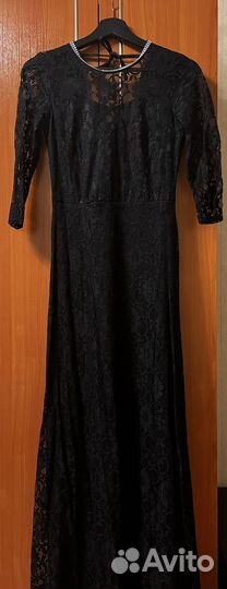 Вечернее платье в пол 44