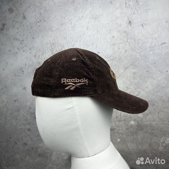 Винтажная Кепка Reebok Vintage 1990s Вельветовая