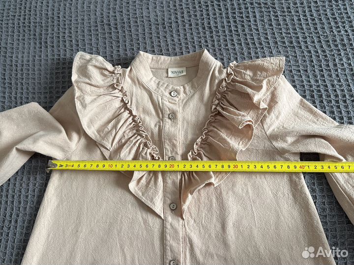 Блузка для девочки школьная рубашка детская