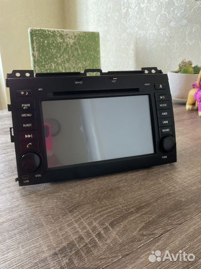 Штатная магнитола toyota land cruiser prado