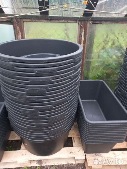 Ведра пластиковые