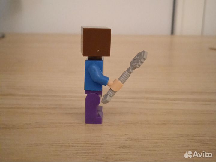 Лего человечек из майнкрафта