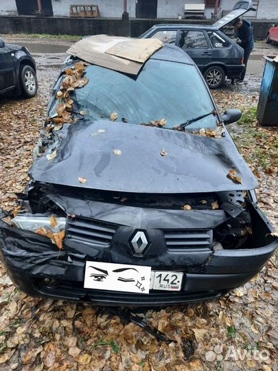 Renault megane правый руль 2003 в разбор