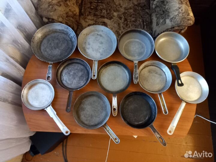 Сковородки СССР Утятницы СССР Казаны СССР