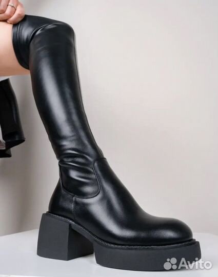 Сапоги ботфорты