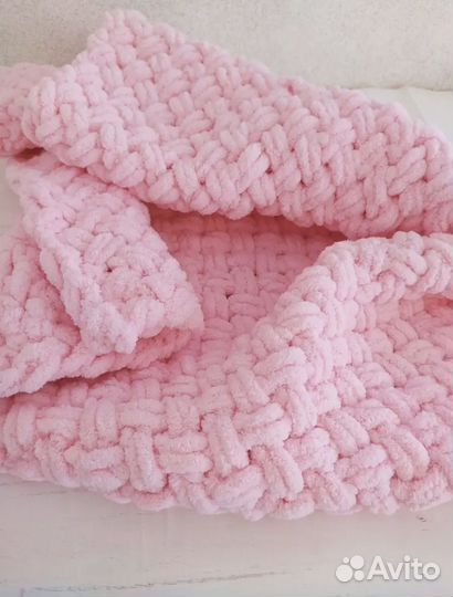 Плед детский плюшевый