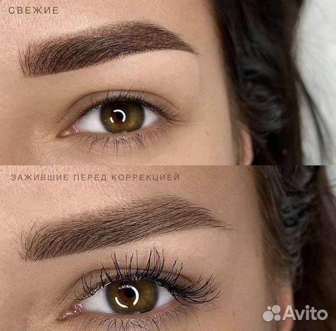 Перманентный макияж бровей и губ