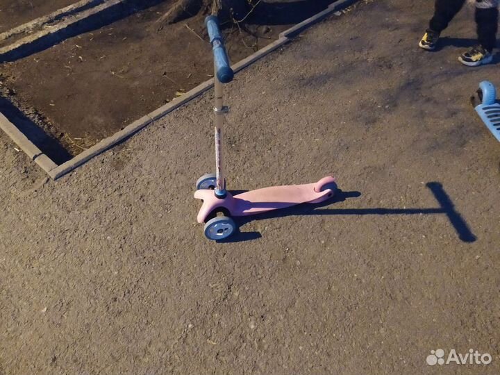 Самокат детский трехколесный бу