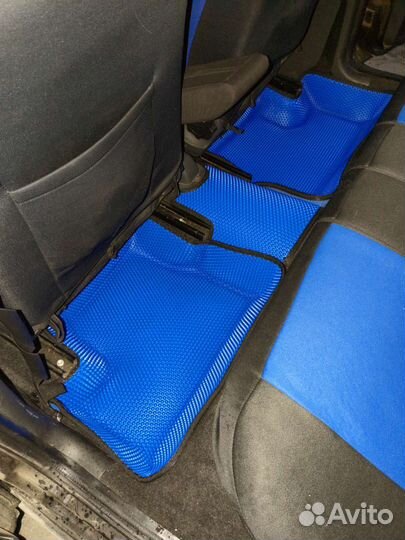 Комплект ковриков Эва Ева eva с высокими бортами