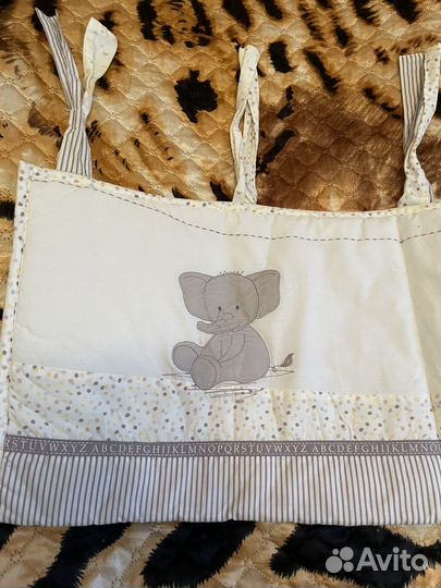 Бортики на детскую кроватку