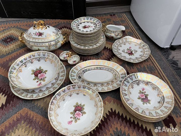 Чешский столовый сервиз