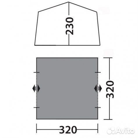 Шатер greenell веранда комфорт v 2