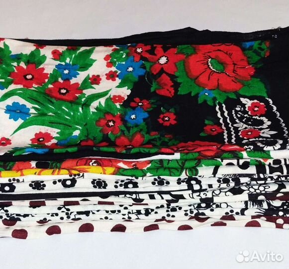 Платок штапельный 6 шт