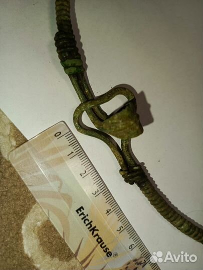 Шейная гривна бронза 11 -14в. в