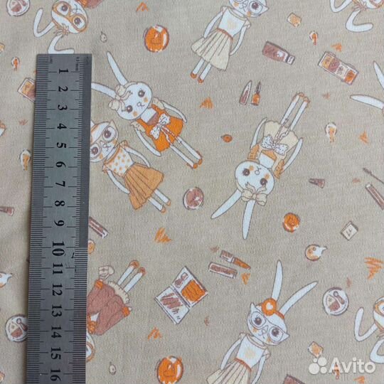 Ткань трикотажная Интерлок 