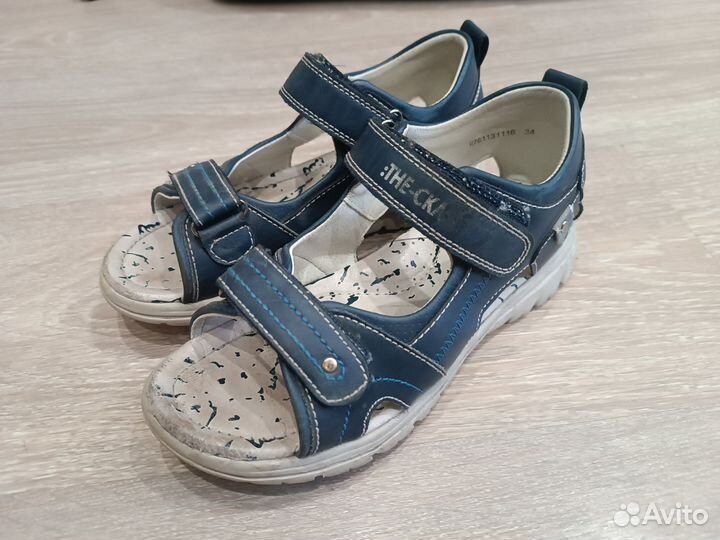 Сандалии для мальчика. Размер 34