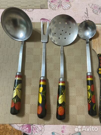 Приборы хохлома