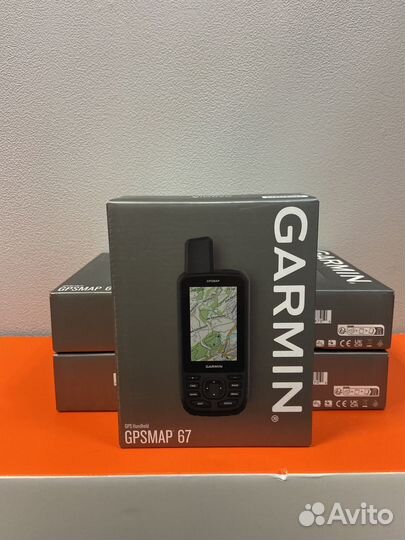 Туристический навигатор garmin gpsmap 67 новый
