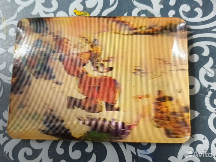 Голографические открытки и календарики лотом