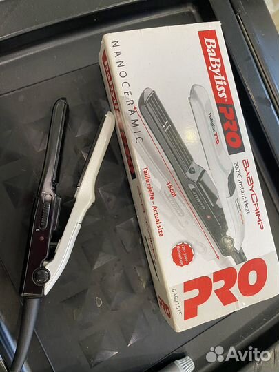 Утюжок мини гофре babyliss PRO