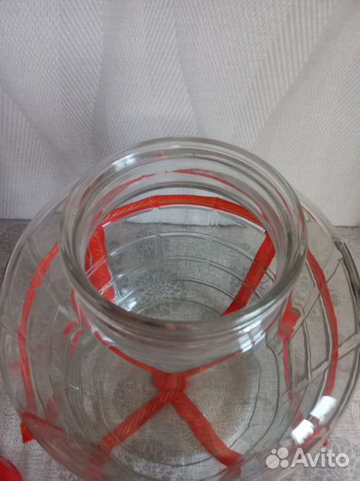 Банка 9 литров стеклянная с краником