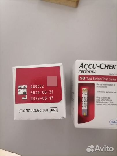 Тест полоски акку чек перформа