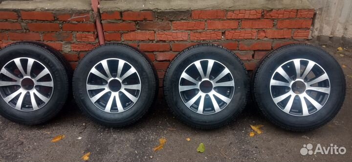 Комплект летних колес barguzin на ниву Шевроле