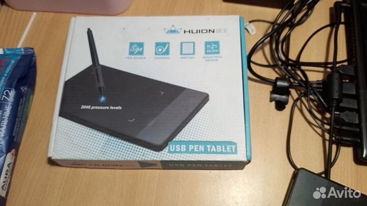 Графический планшет huion 420