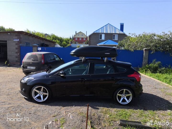 Автобокс на крышу Bonus 425 литров (чёрный)