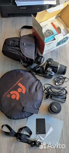 Зеркальный фотоаппарат canon eos 400D kit