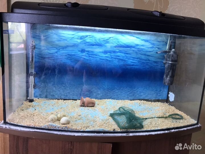 Аквариум 100литров с тумбой