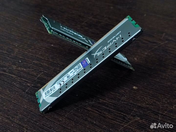 Озу Kingston HyperX Genesis 2x4GB DDR3 1600MHz