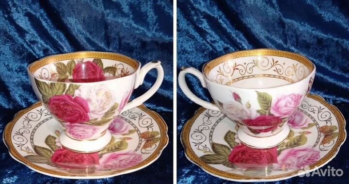 Чайная пара фарфор Англия