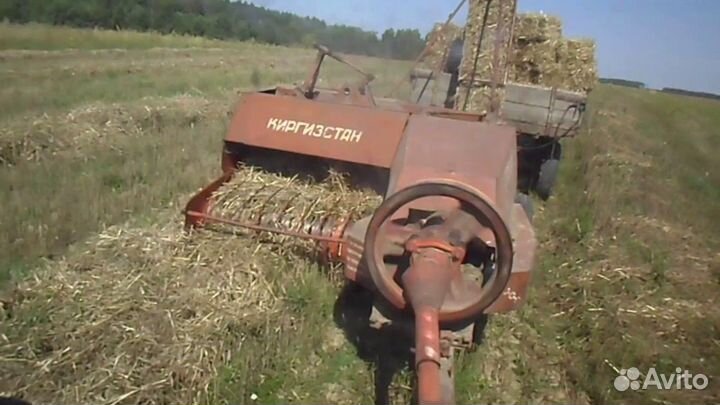 Пресс-подборщик Киргизстан ППЛ-Ф-1.6М, 1991